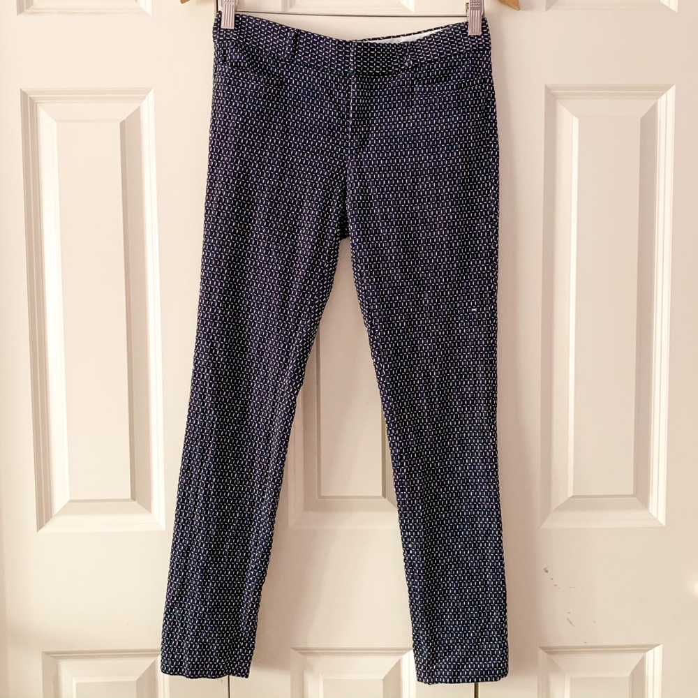 Banana Republic Sloan dash print